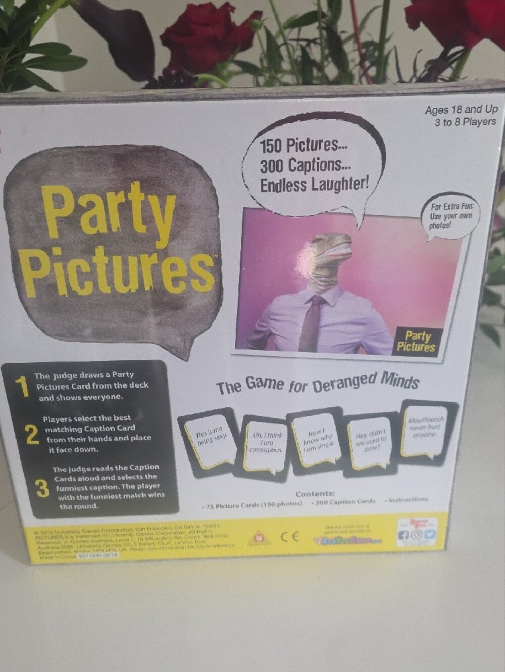 Party Pictures Party Game - White (Ungame) - Picture 4 of 6